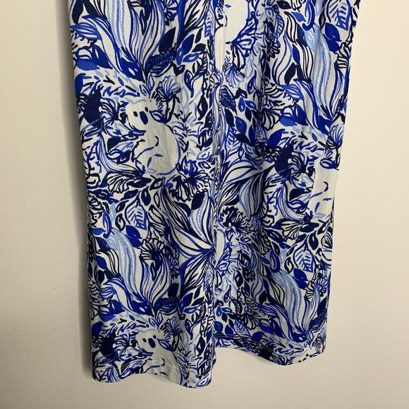 Lily Pulitzer Blue Pandarama Dress Womens Blue Small - Picture 9 of 10